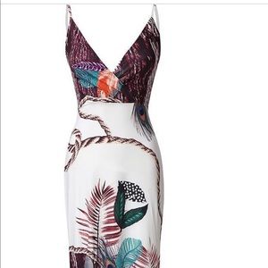Peacock dress New